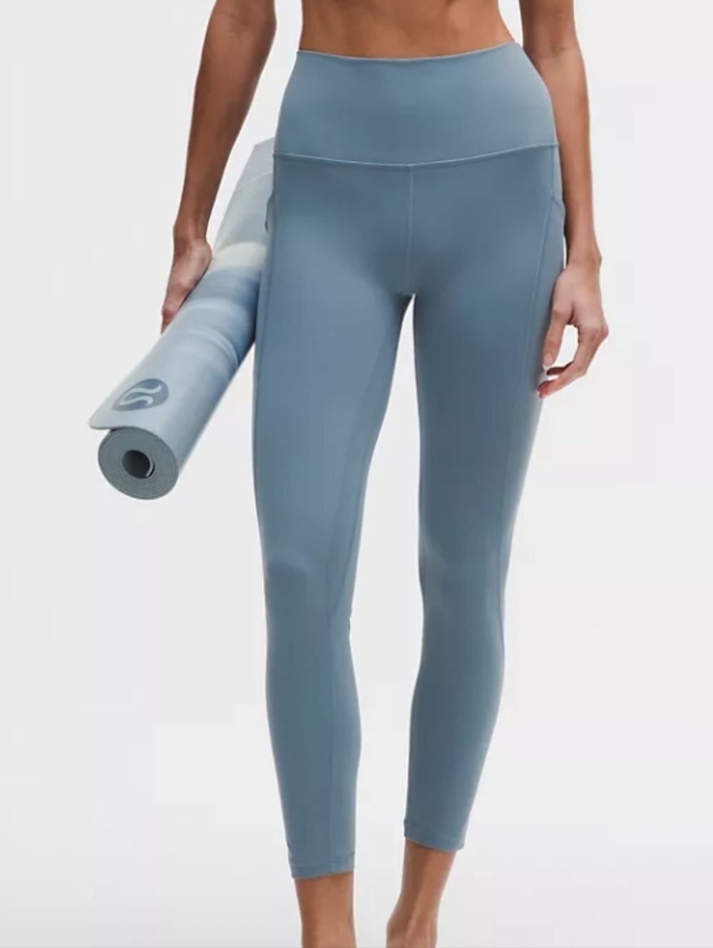 Lululemon Align High-Rise Pant 25" *Pockets Steel Blue NWT